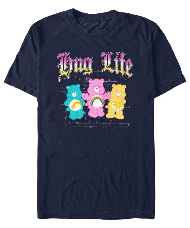 Fifth Sun Mens Care Bears Hug Life Short Sleeve T-shirt Product Image