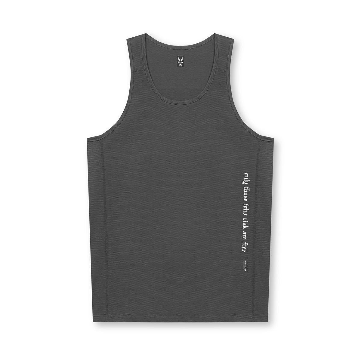 0754. AeroSilver® Training Singlet - Space Grey "OTWR" Product Image