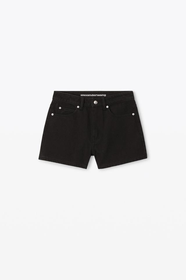 Shorty High-rise Short In Denim Product Image