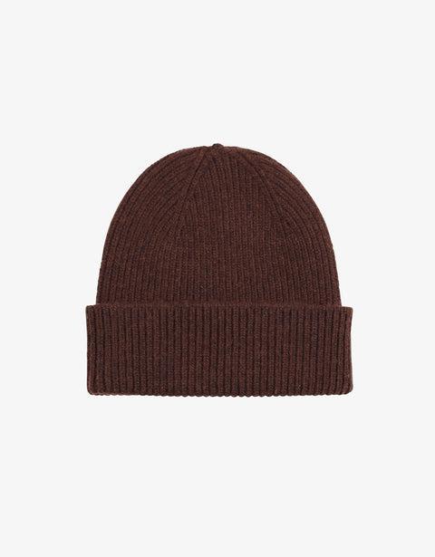 Merino Wool Beanie - Coffee Brown product image