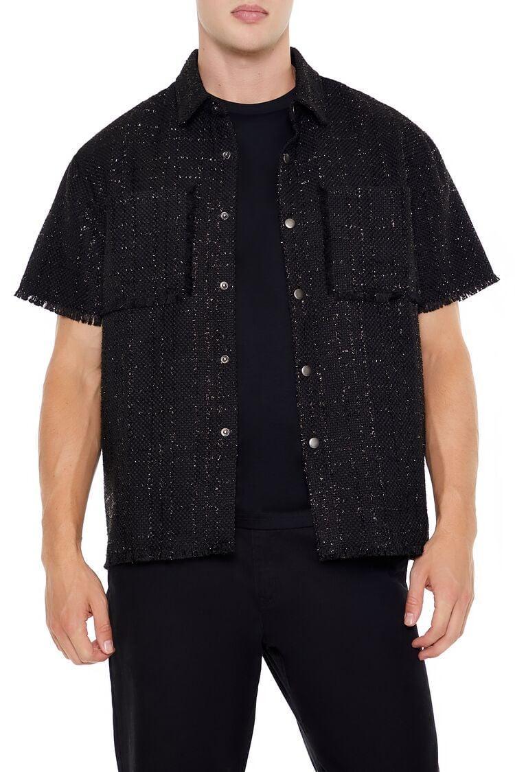 Textured Boucle Shirt | Forever 21 Product Image