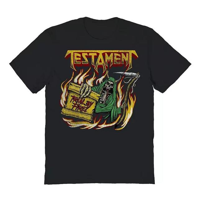 Mens Testament Trial By Fire Graphic Tee Product Image