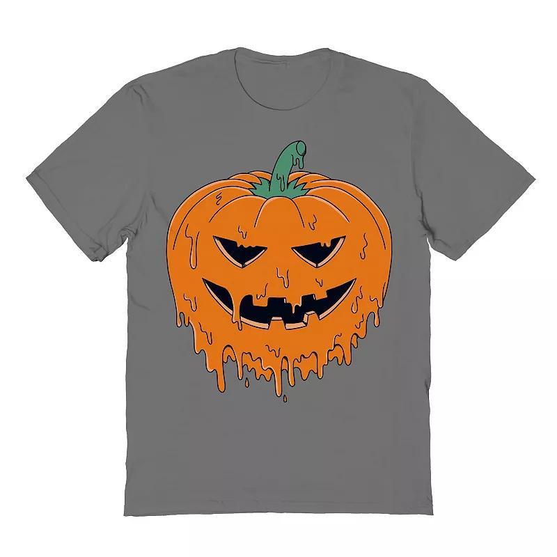 Mens Halloween Halloween Graphic Tee Grey Product Image