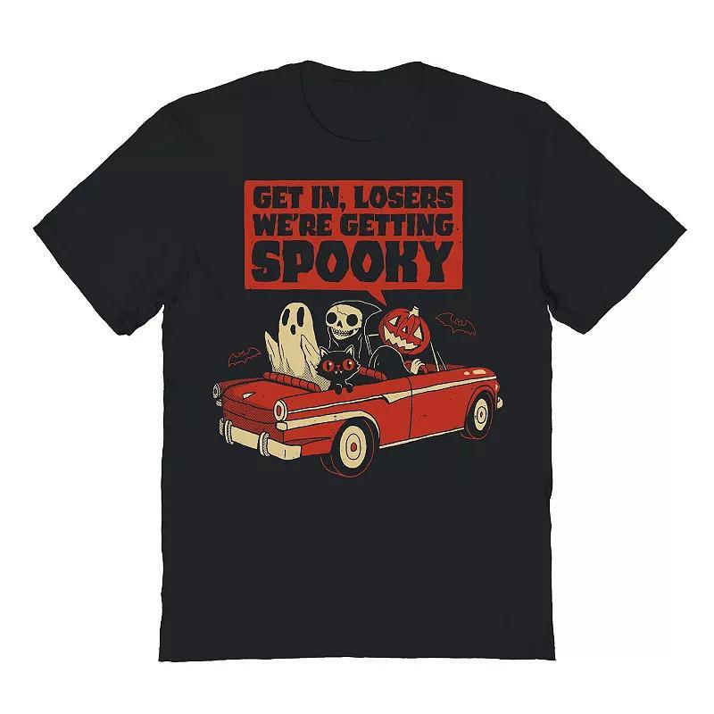 Men's Getting Spooky Halloween Graphic Tee, Size: Small, Black Product Image