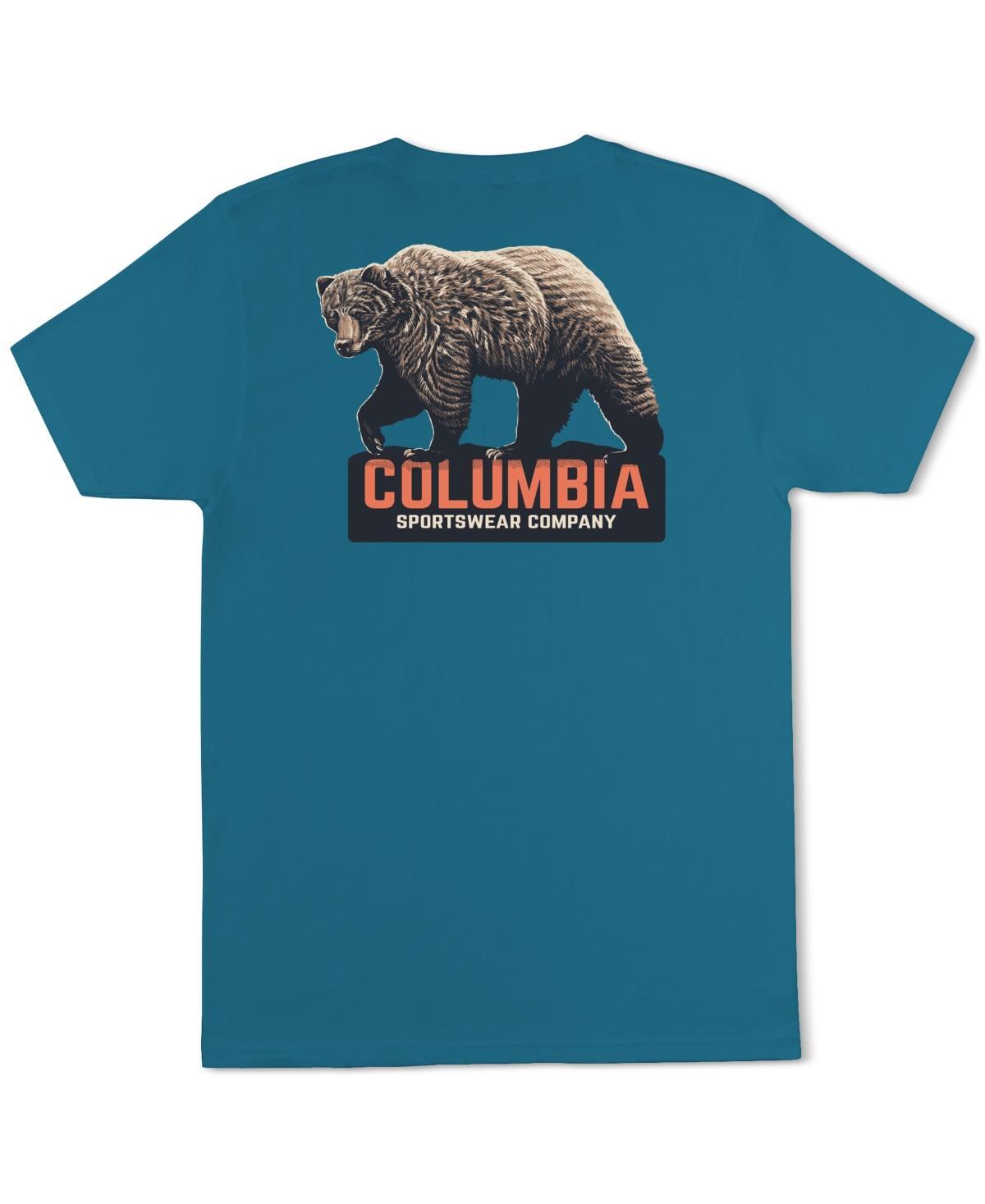 Columbia Mens Lookout Bear Graphic T-Shirt Product Image