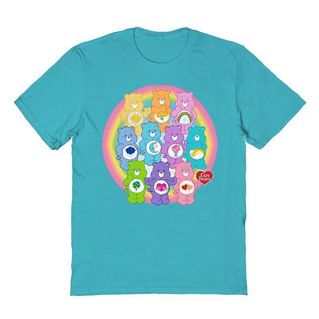 Mens Care Bear T-Shirt Blue Product Image