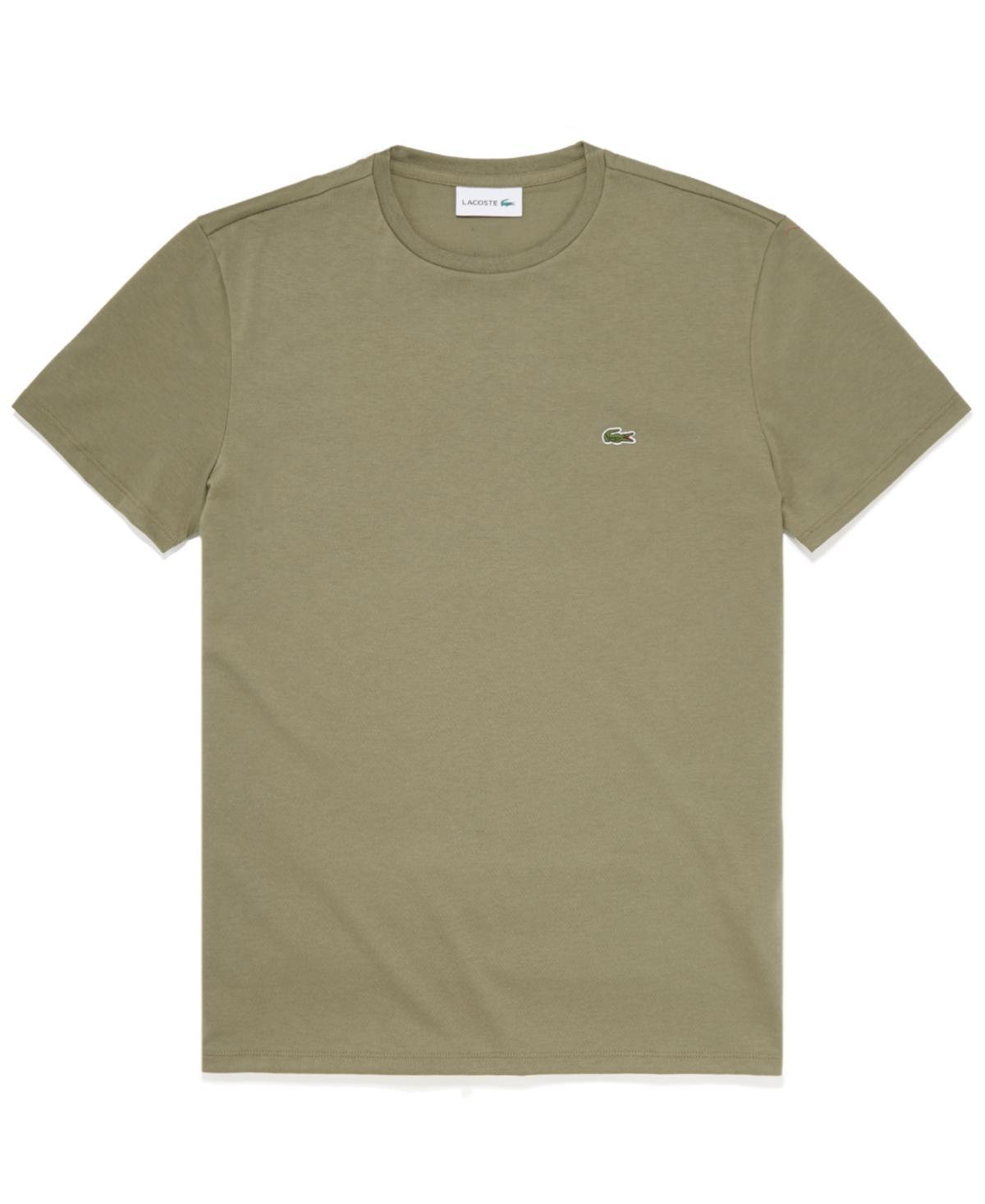 Lacoste Mens Classic Crew Neck Soft Pima Cotton T-Shirt Product Image