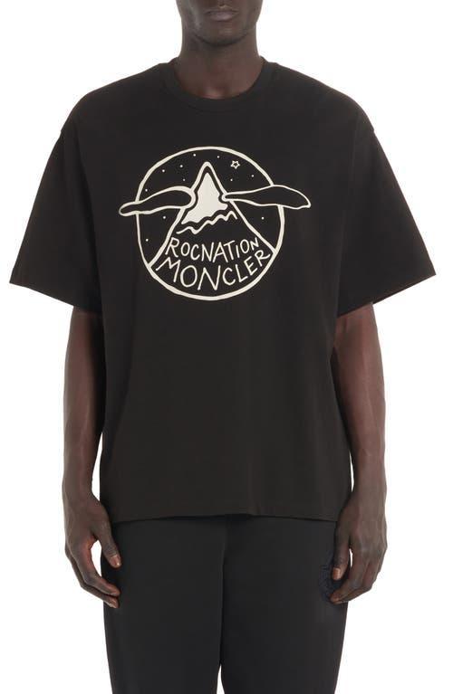 Mens Moncler x Roc Nation Designed by Jay-Z Logo T-Shirt Product Image