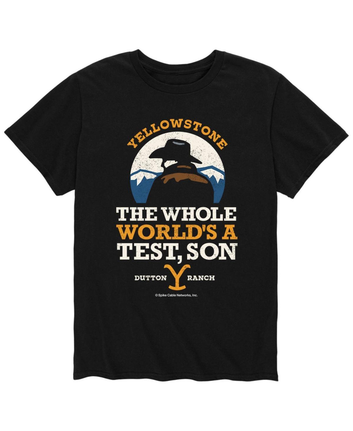 Mens Yellowstone Whole World T-shirt Product Image