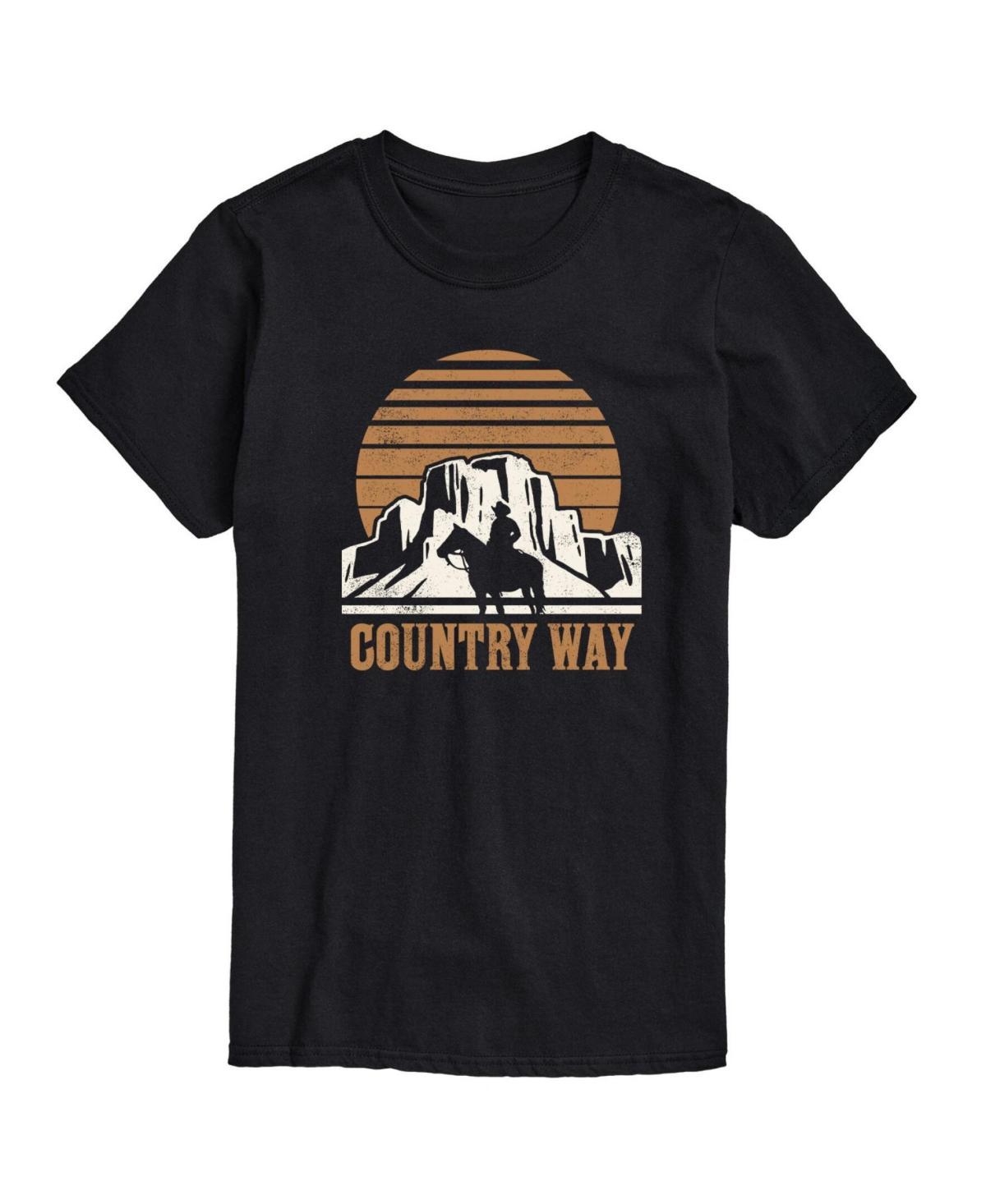 Airwaves Mens Country Way Short Sleeve T-shirt Product Image