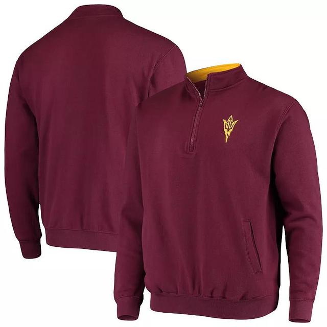 Mens Colosseum Maroon Arizona State Sun Devils Tortugas Logo Quarter-Zip Jacket Product Image