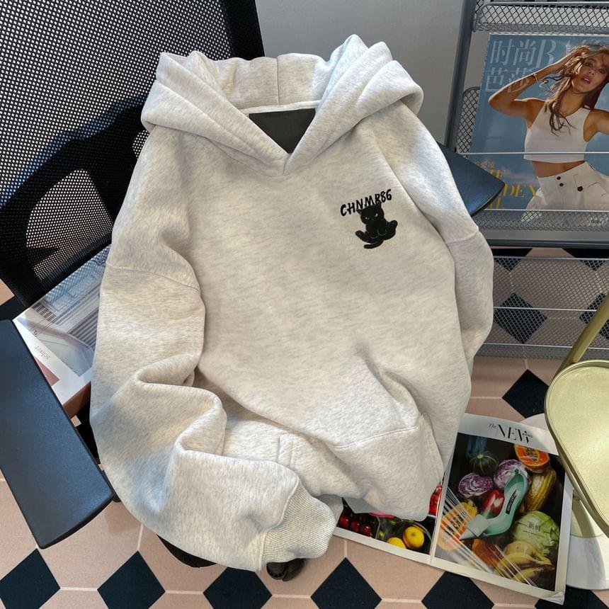 Cat Print Hoodie Product Image