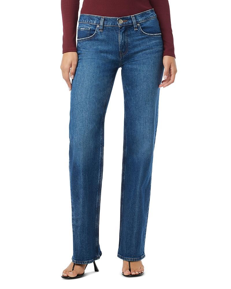 Womens Kelli Low-Rise Loose-Fit Straight Jeans Product Image