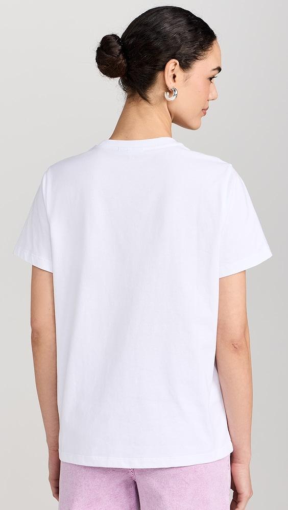 GANNI Basic Jersey Cocktail Relaxed Tee | Shopbop Product Image