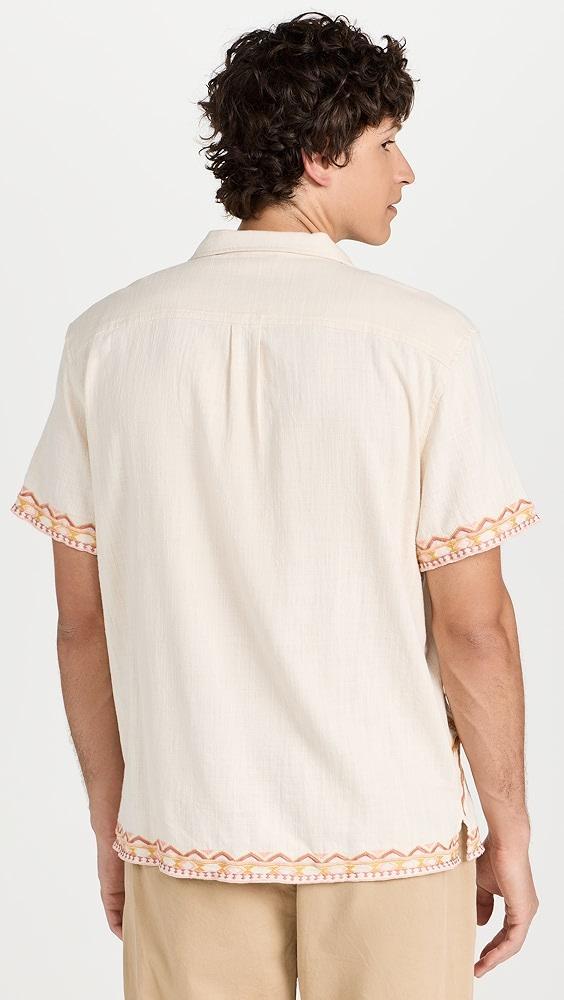 Marine Layer Embroidered Resort Shirt | Shopbop Product Image