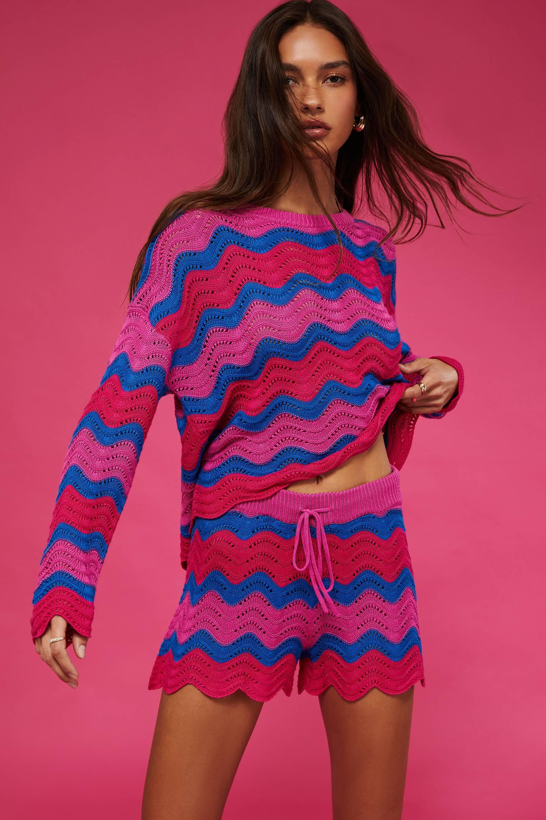 Beach Sweater Orchid Wave Product Image