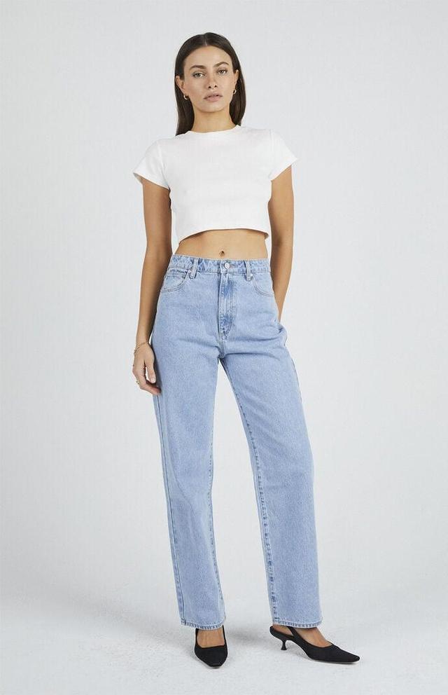 ABRAND Carrie Mid Rise Bootcut Jeans Product Image