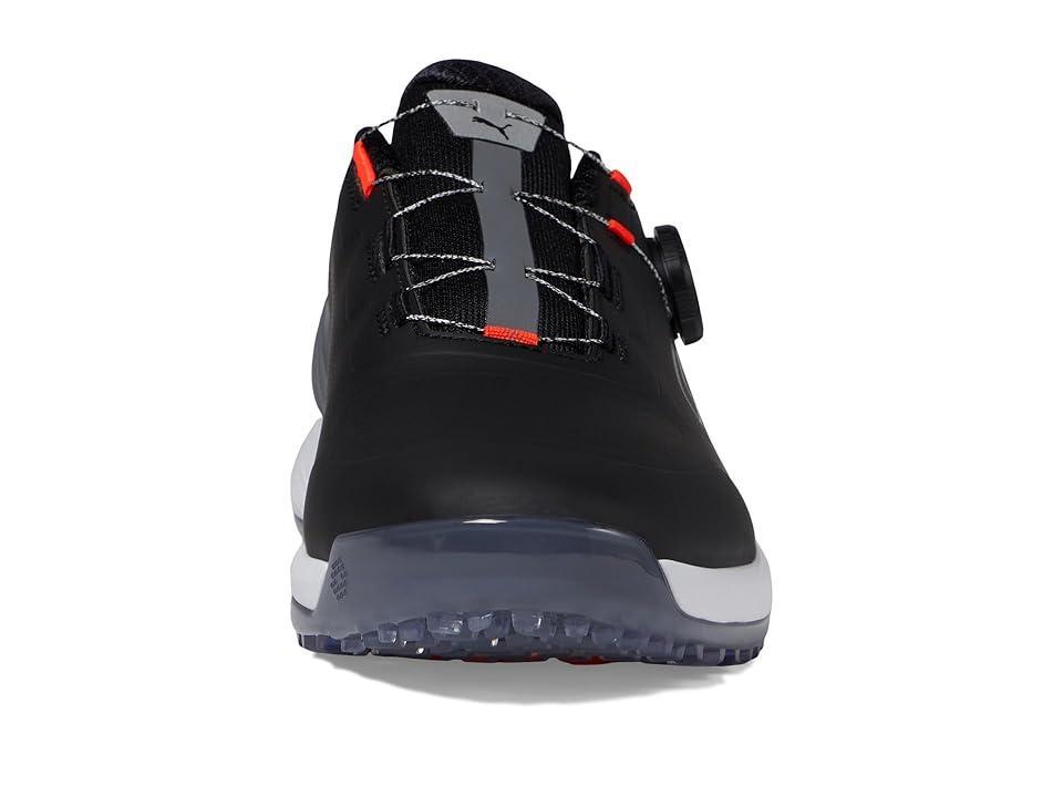 PUMA Golf Alphacat Nitro Disc (Puma /Quiet Shade/Red Blast) Men's Shoes Product Image