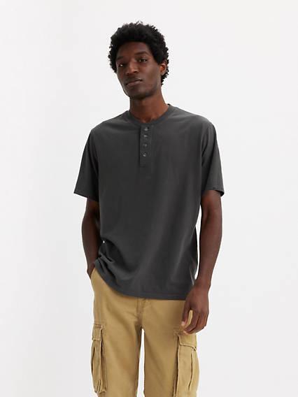 Levis Short Sleeve Four Button Henley - Mens Product Image