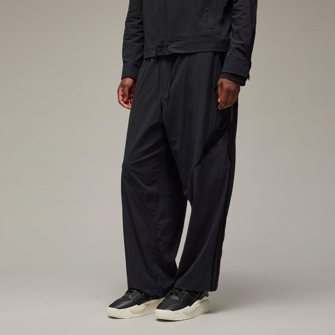 adidas Y-3 3-Stripes Nylon Pants Black XL Mens Product Image