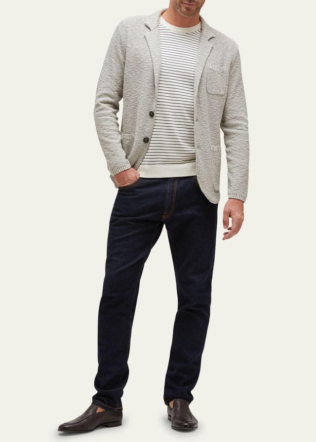 Mens Boucle Sweater Jacket Product Image