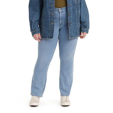 Plus Size Levis Classic Bootcut Jeans, Womens Med Blue Product Image