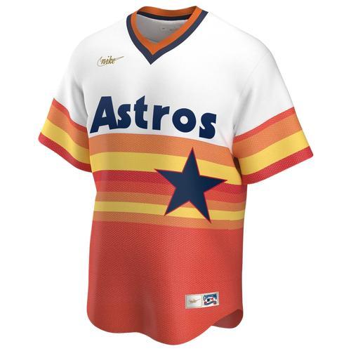 Nike Mens Nike Astros Cooperstown Collection Team Jersey - Mens White/White Product Image