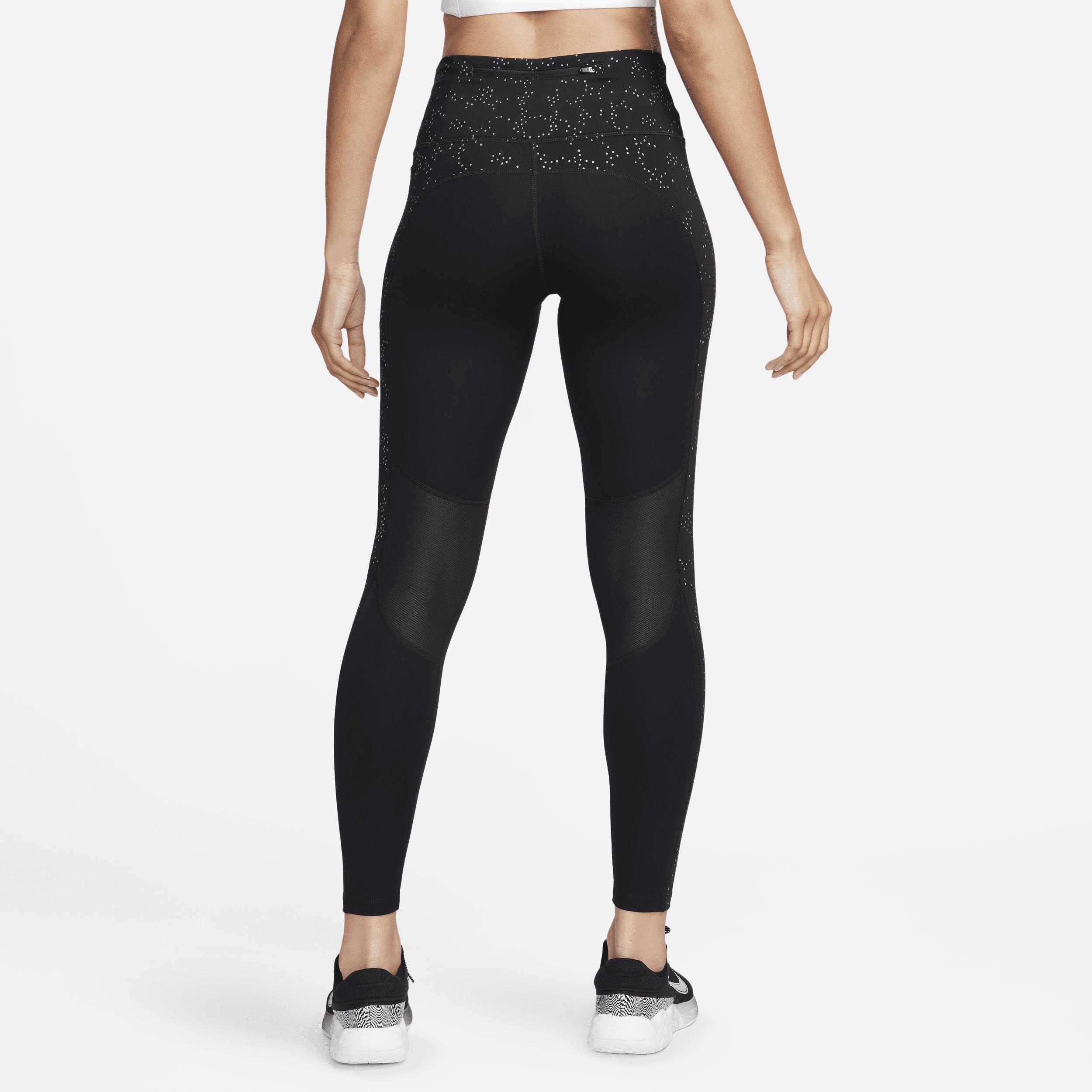 Nike Womens Fast Mid-Rise 7/8 Leggings - Deep Jungle Product Image