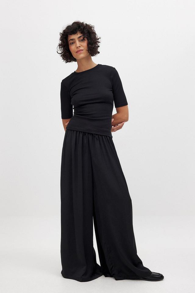 High Waist Wide Leg Pants Product Image