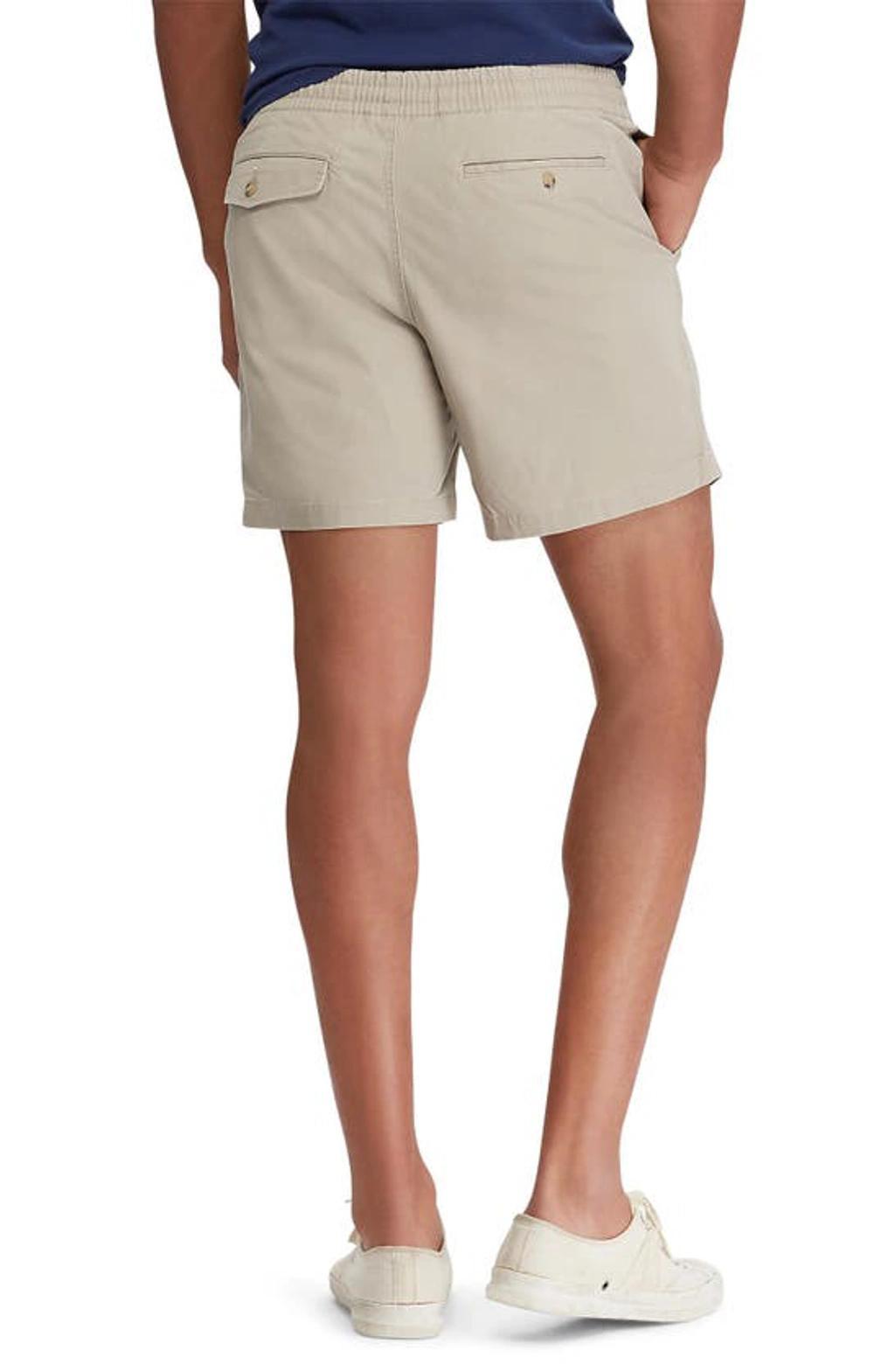 Prepster Classic Fit 6 Inch Cotton Shorts In Classic Stone Product Image