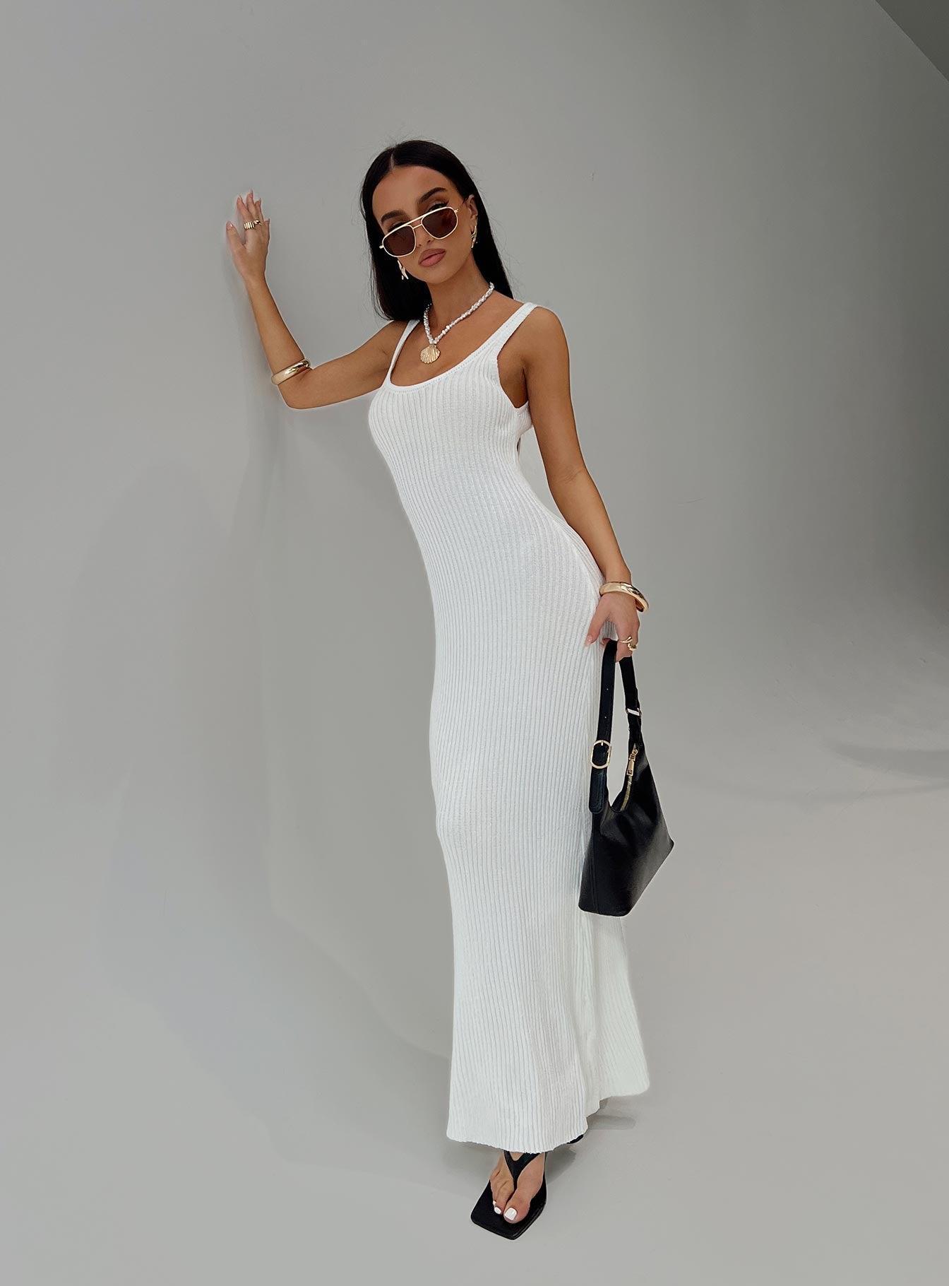 Spirited Maxi Dress White product image