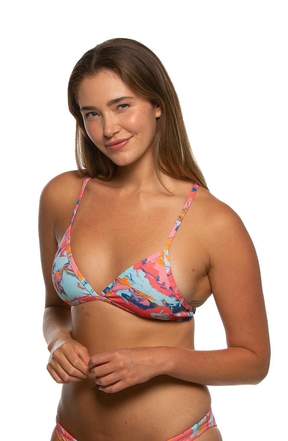 Triangle Bikini Top - Prints Female Product Image