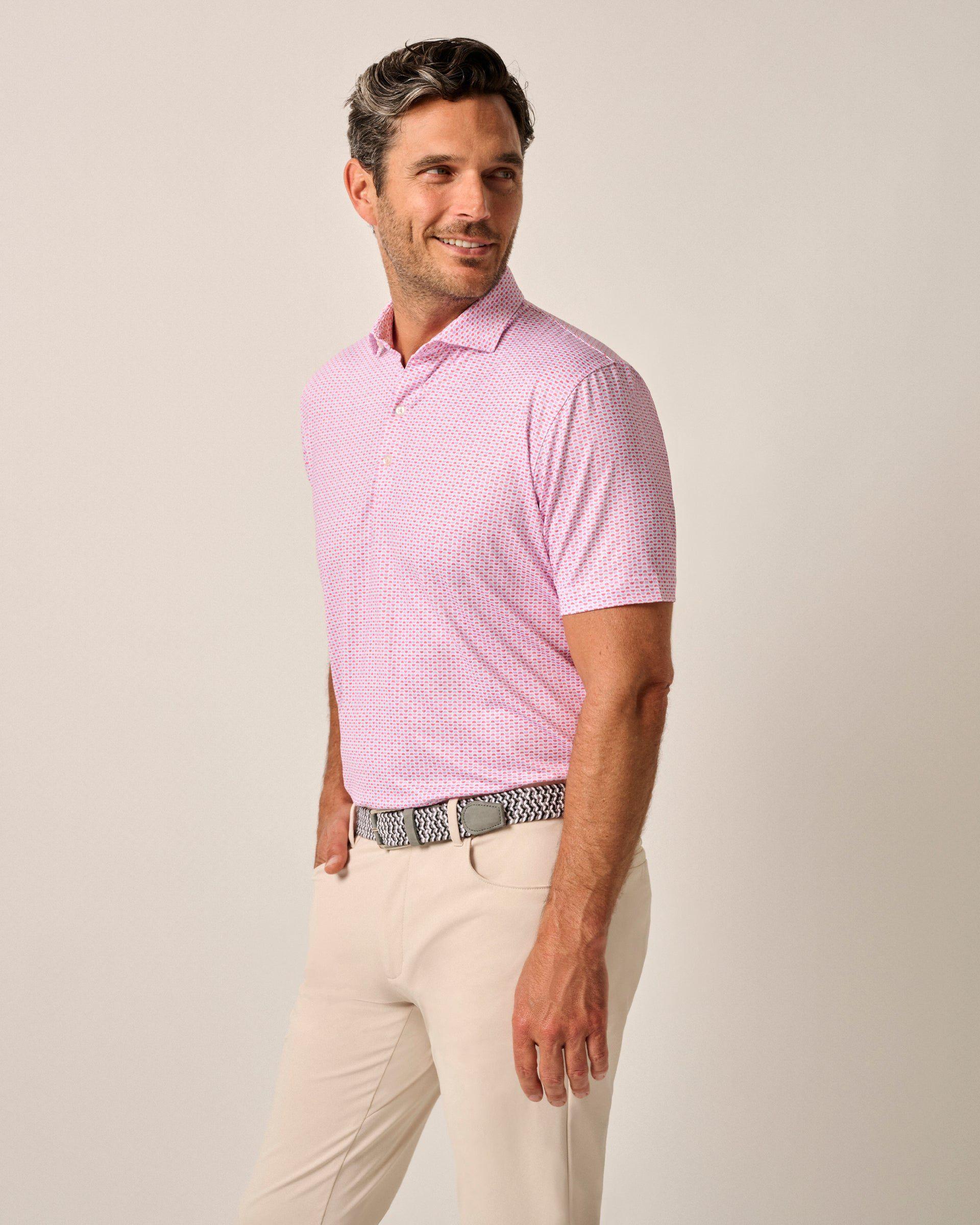 johnnie-O Performance Jersey Polo - OMalley Product Image