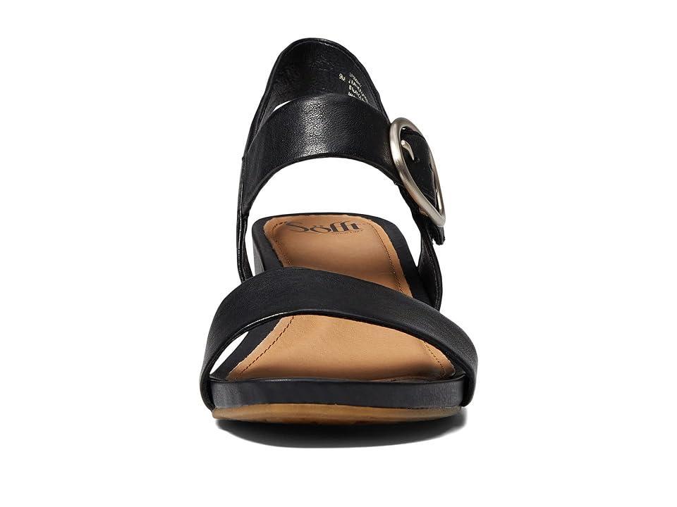 Sofft Vaya Leather Wedge Sandals Product Image