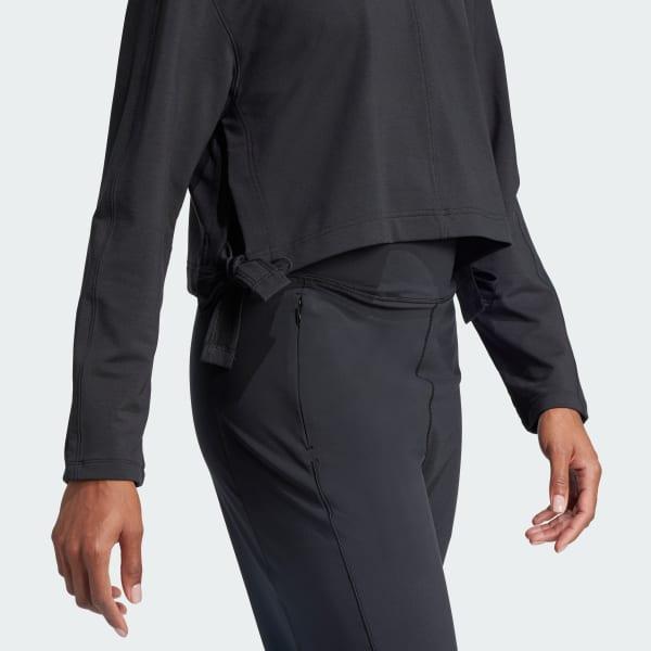 adidas Yoga Cover-Up Black XS Womens Product Image