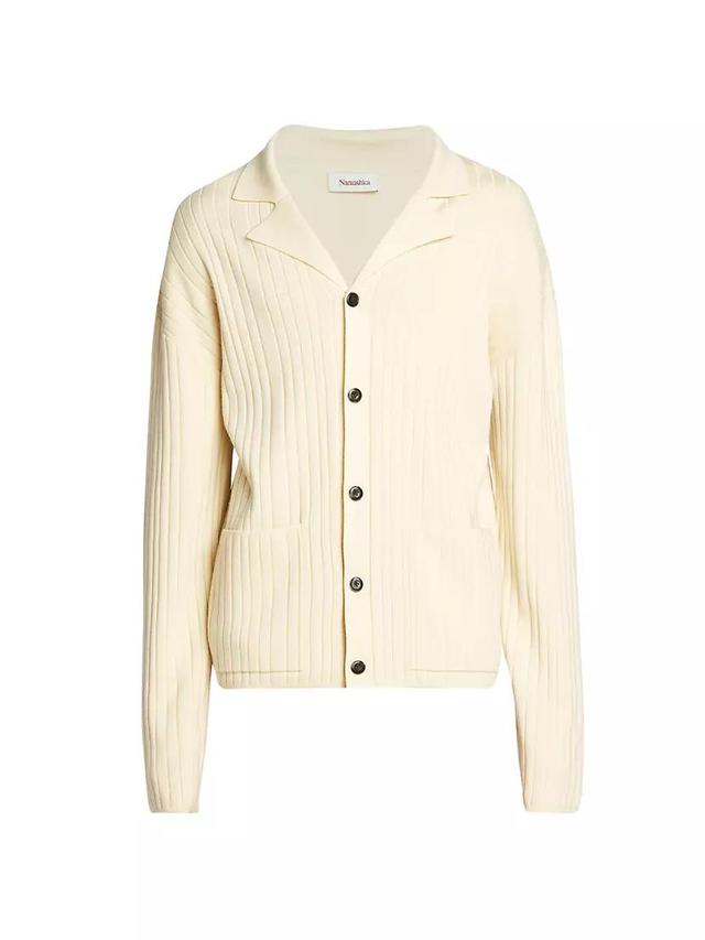 Torben Rib-Knit Button-Front Shirt Product Image