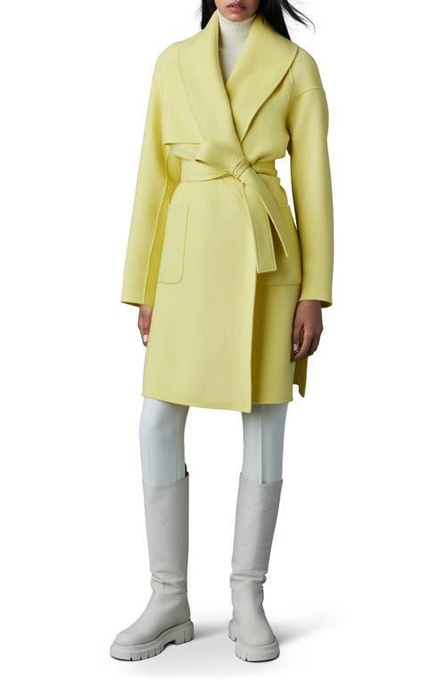 Womens Thalia Wool Belted Coat Product Image