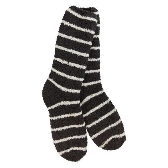 Onyx Stripe Knit Pickin' Fireside Crew World's Softest Sock Product Image