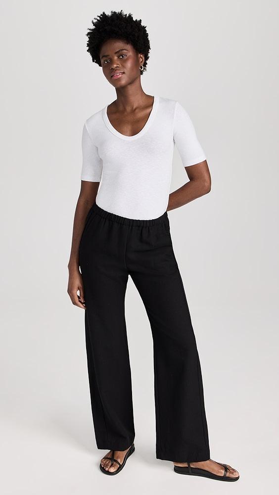 Enza Costa Textured Rib Top | Shopbop Product Image