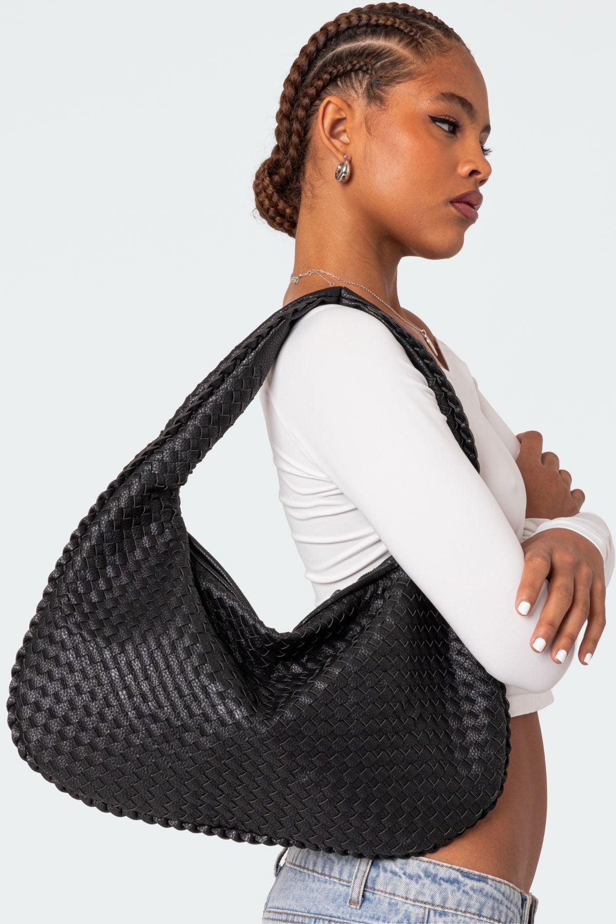 Woven Leather Bag Product Image