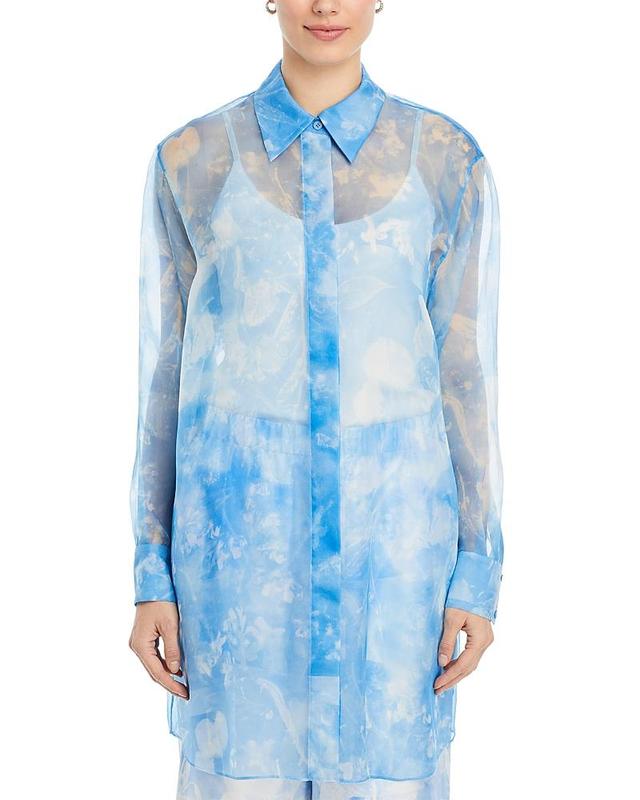 Womens Oversized Tunic Blouse Product Image