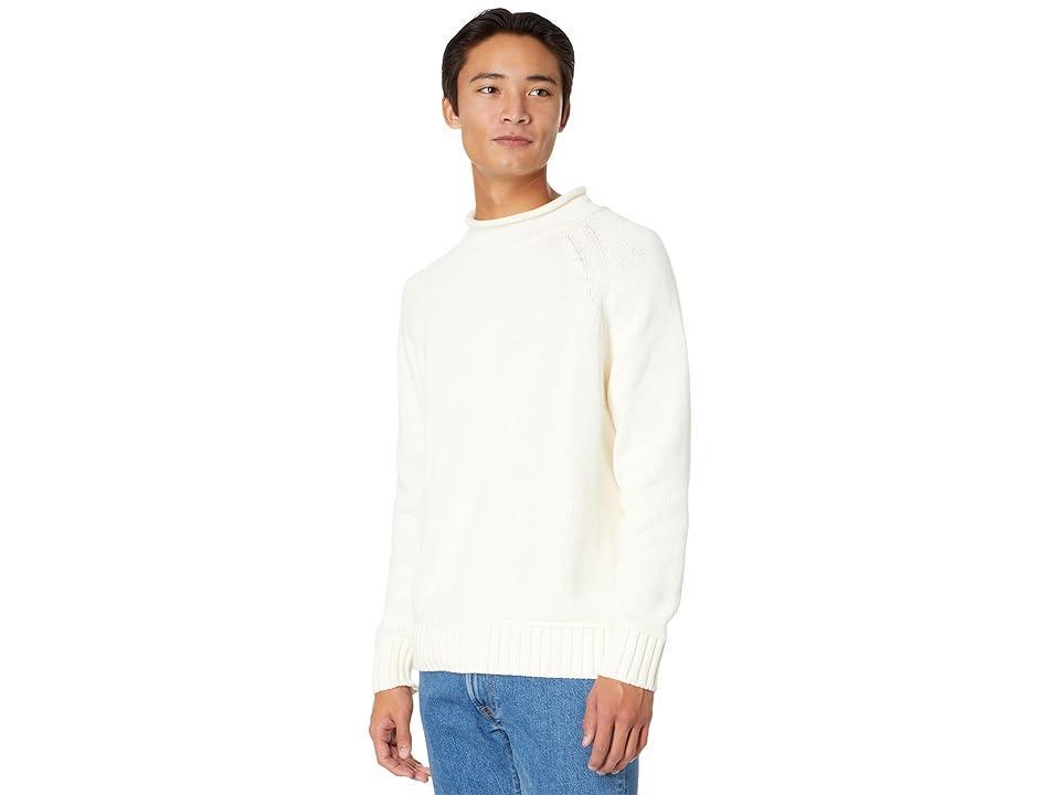 L.L.Bean Signature Organic Cotton Rollneck Sweater (Sailcloth) Men's Clothing Product Image