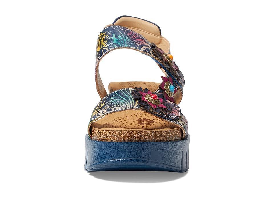 L'Artiste by Spring Step Favia (Navy Multi) Women's Shoes Product Image