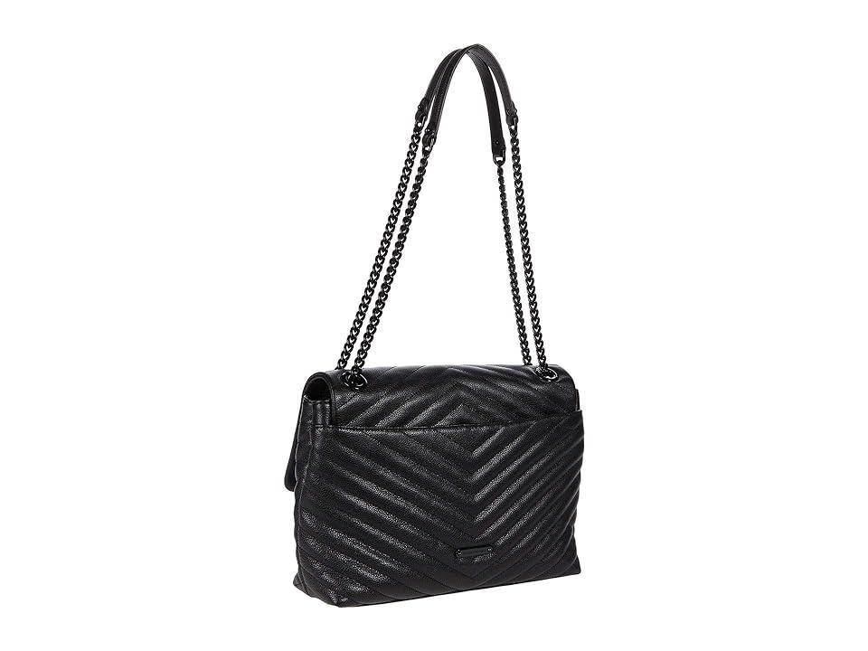 Rebecca Minkoff Edie Quilted Leather Convertible Crossbody Bag Product Image