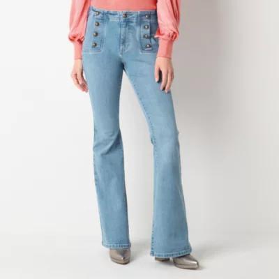 Ryegrass Womens High Rise Wide Leg Jean product image