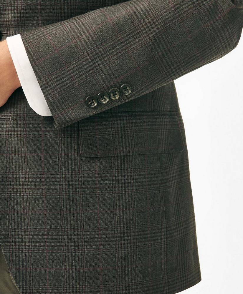 Traditional Fit Checked Sport Coat in Wool Product Image