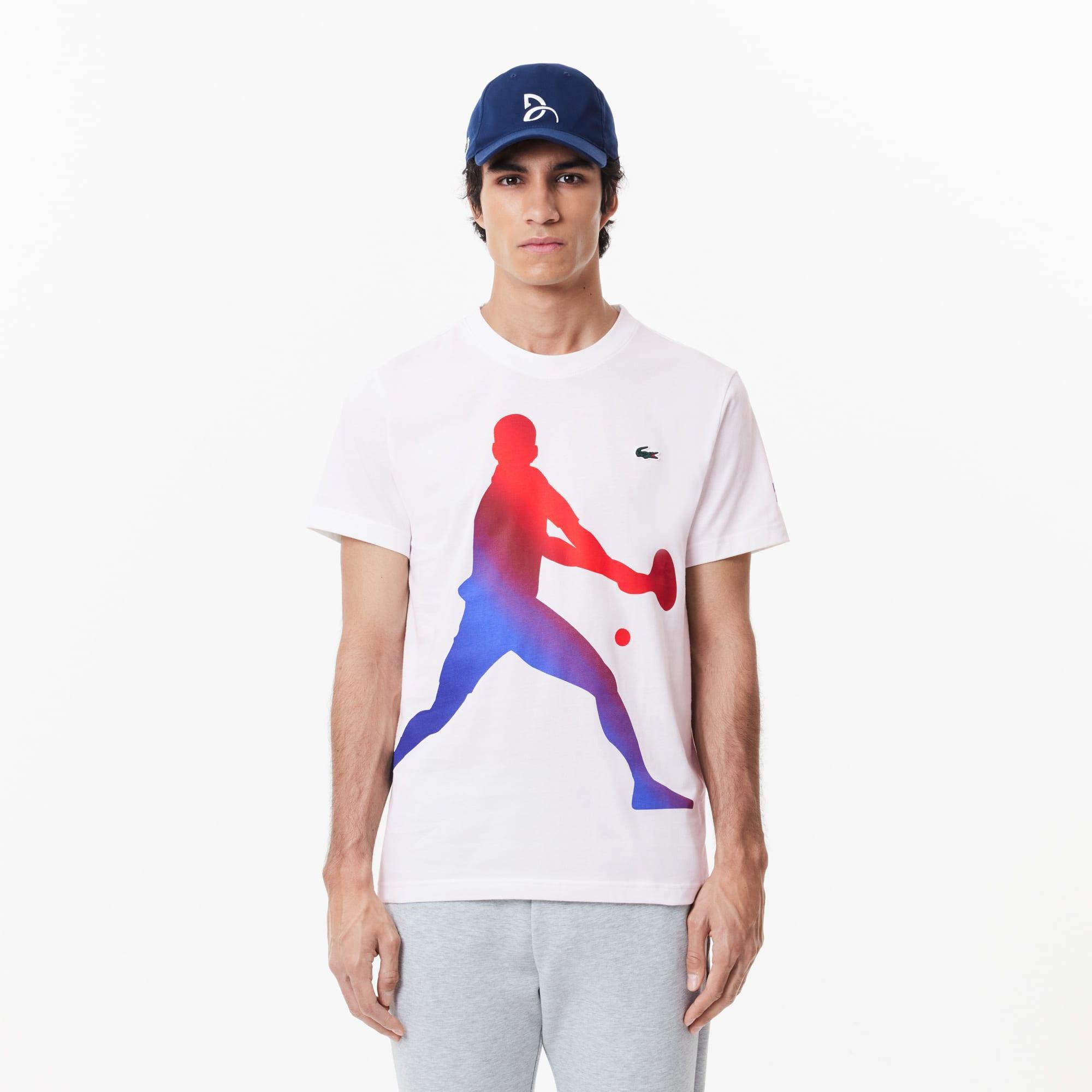 Men's Lacoste Tennis x Novak Djokovic T-Shirt & Cap Set Product Image