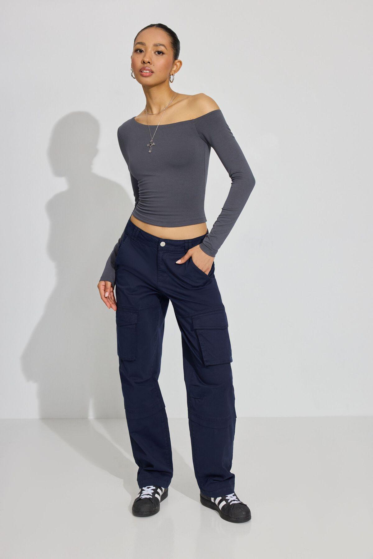 Asymmetric Long Sleeve Top Product Image