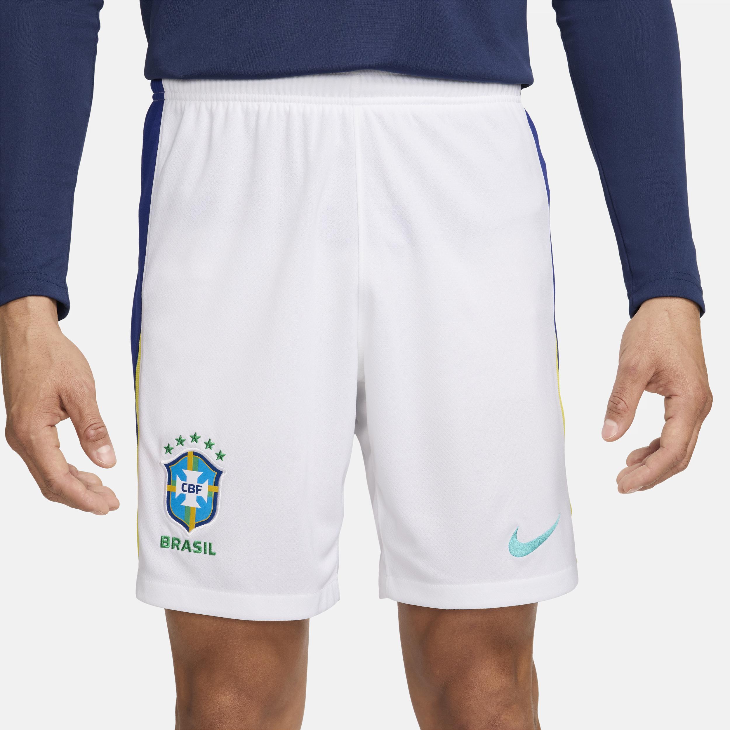 Brazil 2024 Stadium Away Nike Mens Dri-FIT Soccer Replica Shorts Product Image