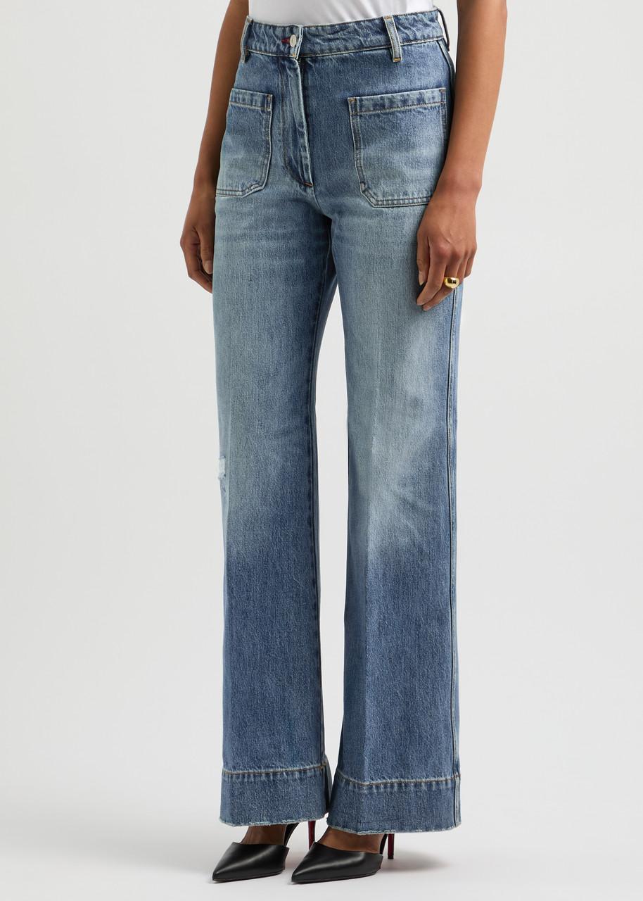 Alina Straight-leg Jeans In Denim Product Image